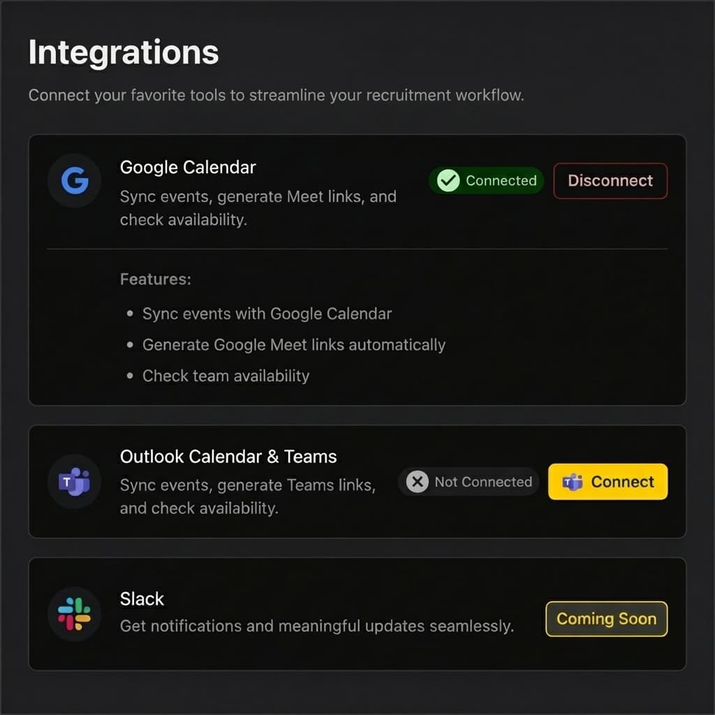 Integrations