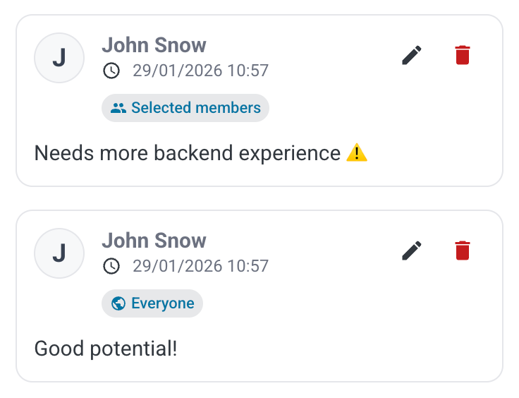 Notatki i Widoczność